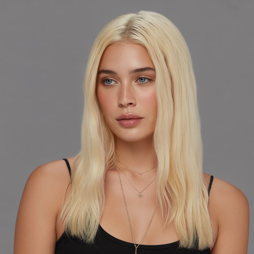 The Angel Blonde Transparent HD Lace Frontal Wig